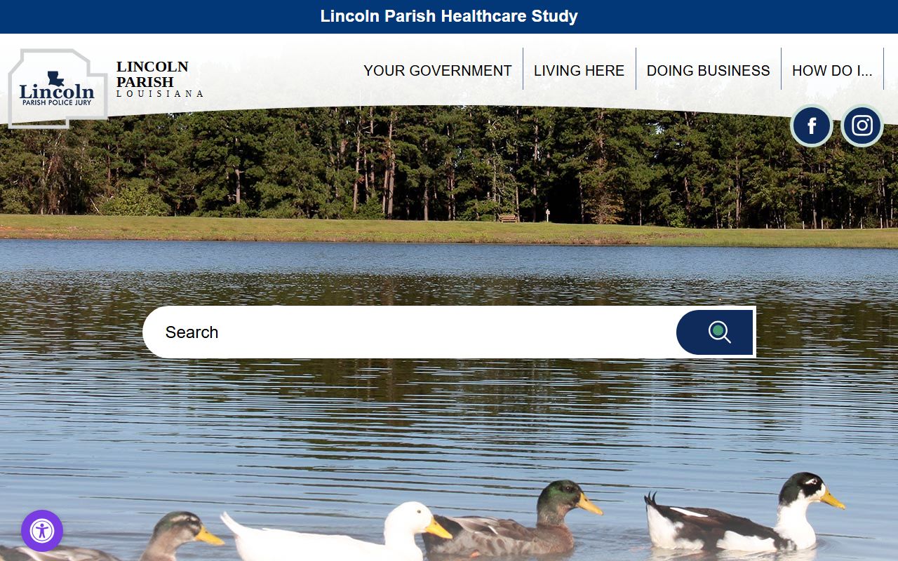 Lincoln Parish Clerk of Court website